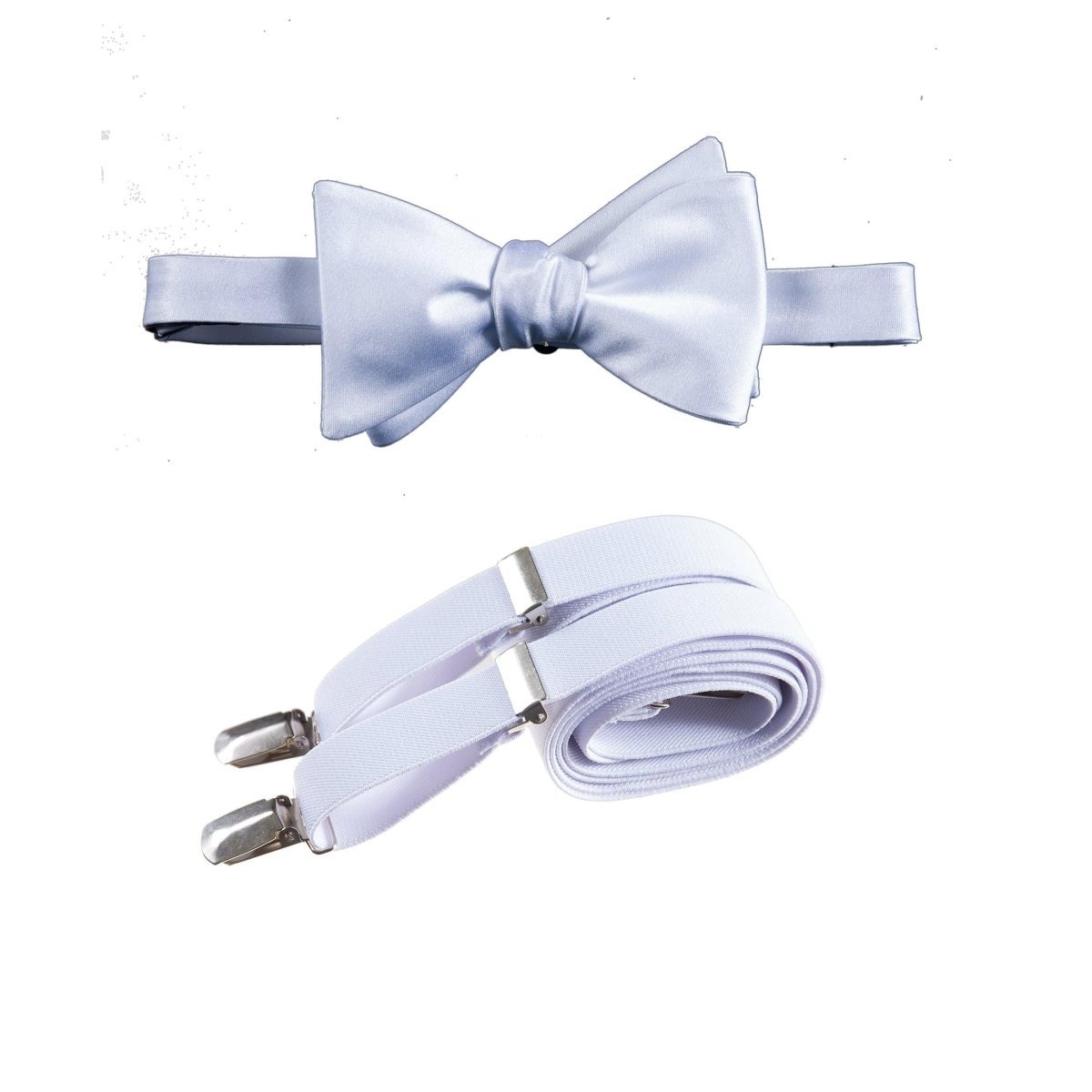 Self - Tie Bow Tie and Suspender Set for Adults - Tuxgear