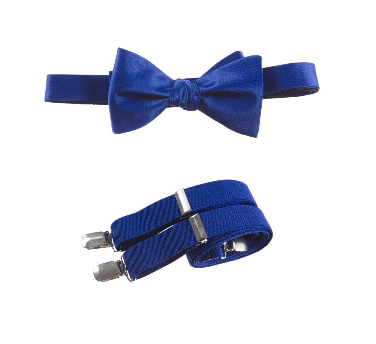 Self - Tie Bow Tie and Suspender Set for Adults - Tuxgear