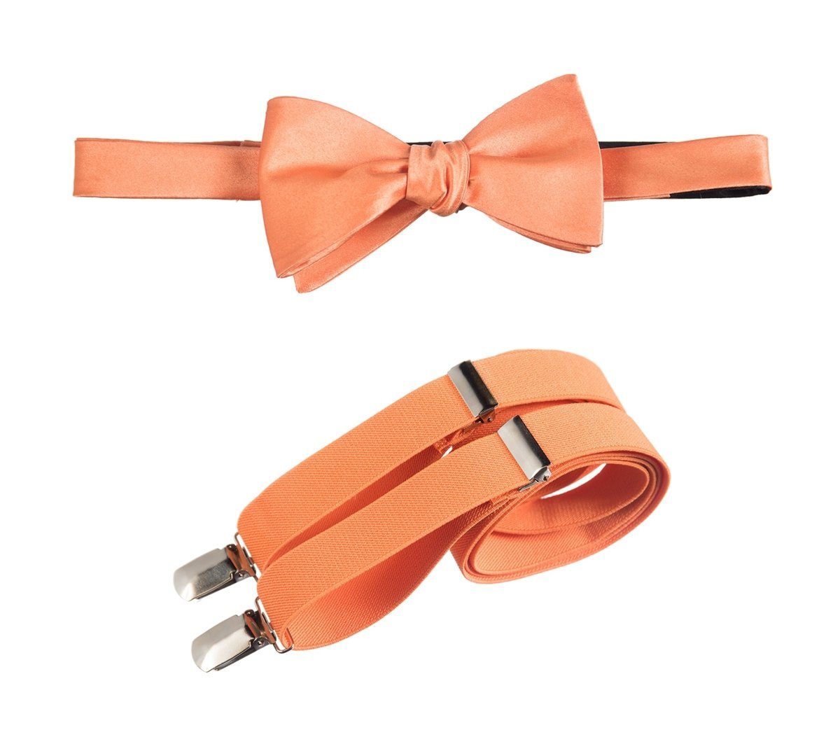 Self - Tie Bow Tie and Suspender Set for Adults - Tuxgear