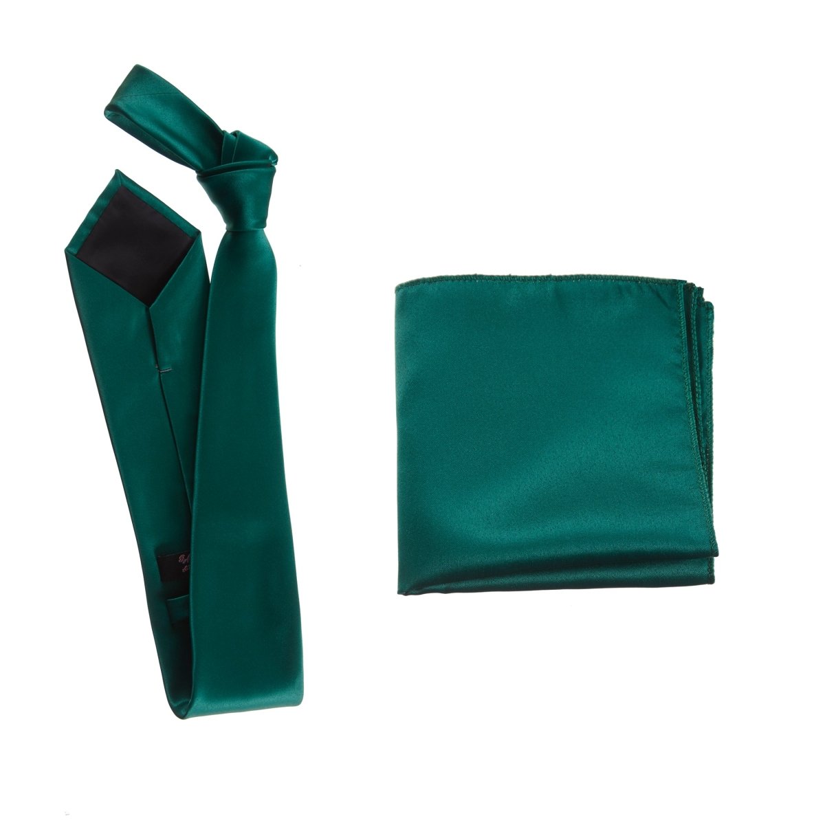 Self - Tie Windsor Necktie & Pocket Square Set | Over 30 Colors - Tuxgear