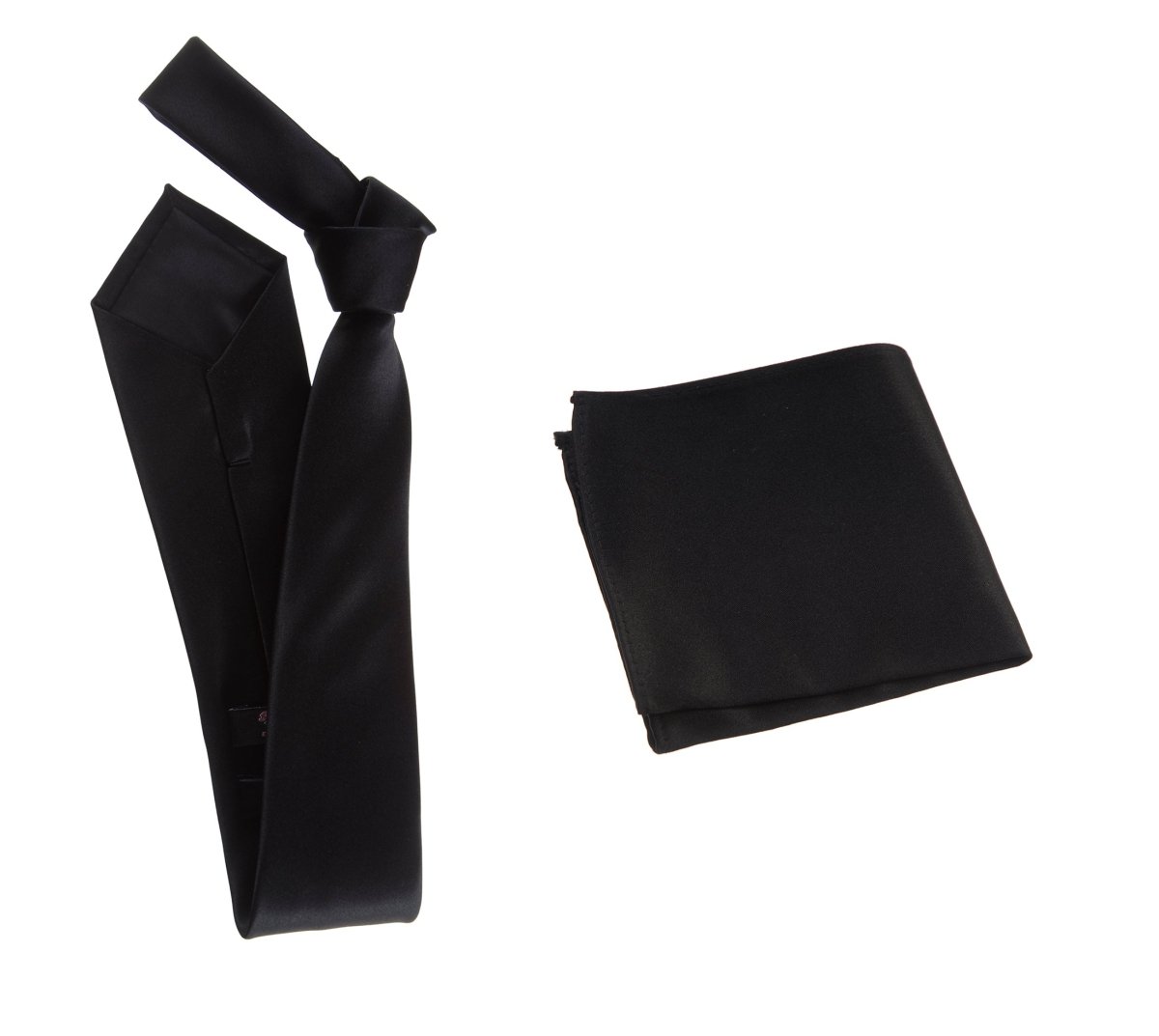 Self - Tie Windsor Necktie & Pocket Square Set | Over 30 Colors - Tuxgear