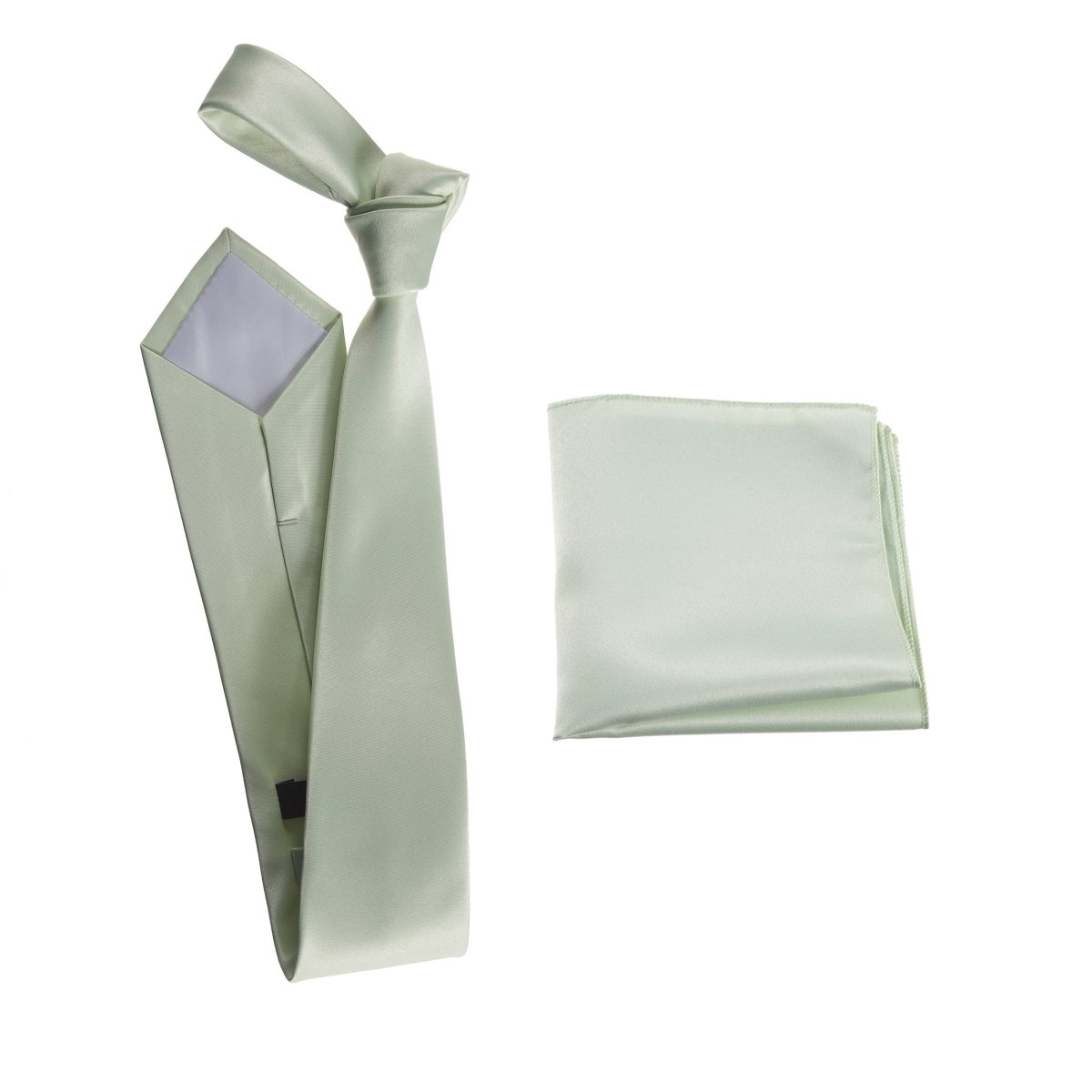 Self - Tie Windsor Necktie & Pocket Square Set | Over 30 Colors - Tuxgear