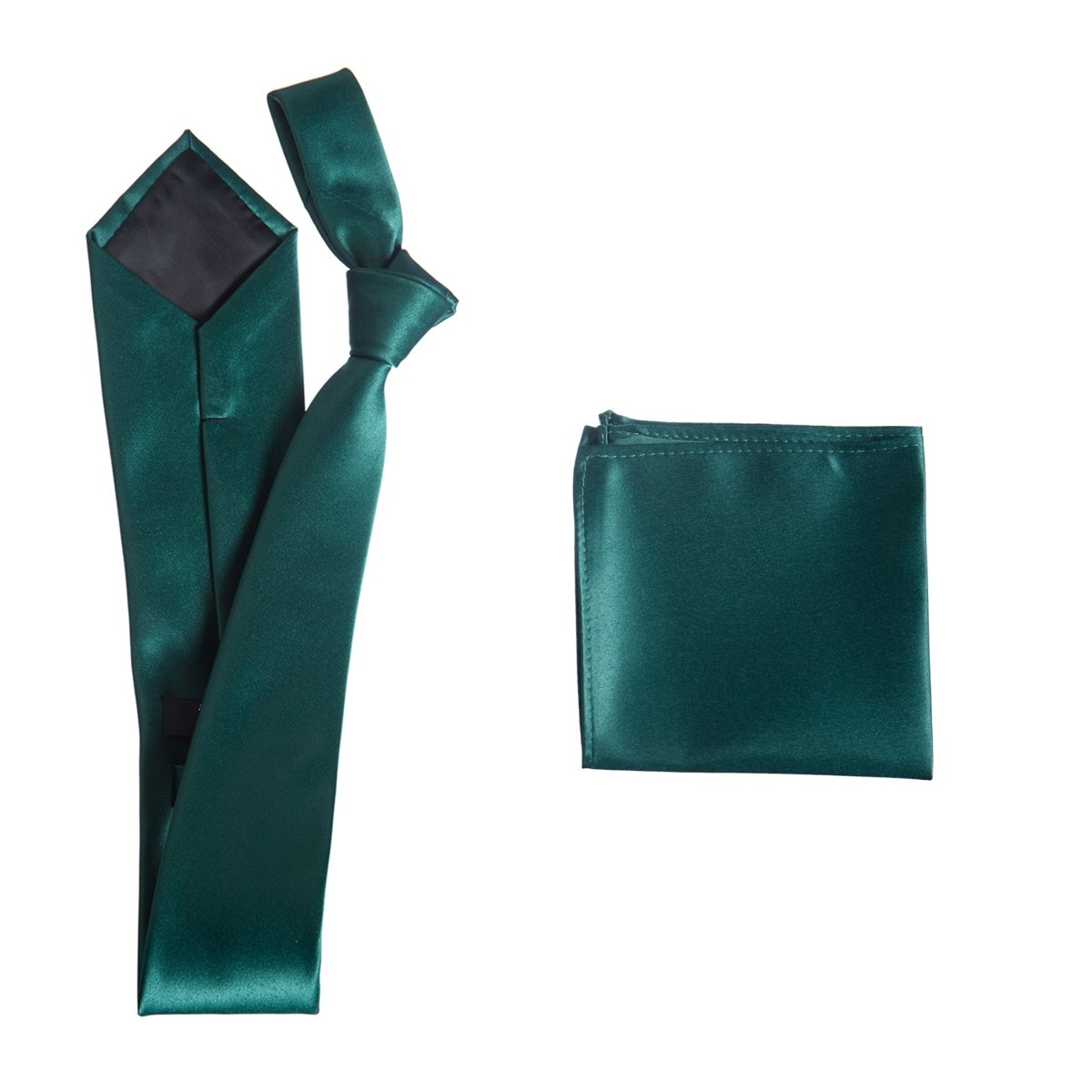 Self - Tie Windsor Necktie & Pocket Square Set | Over 30 Colors - Tuxgear