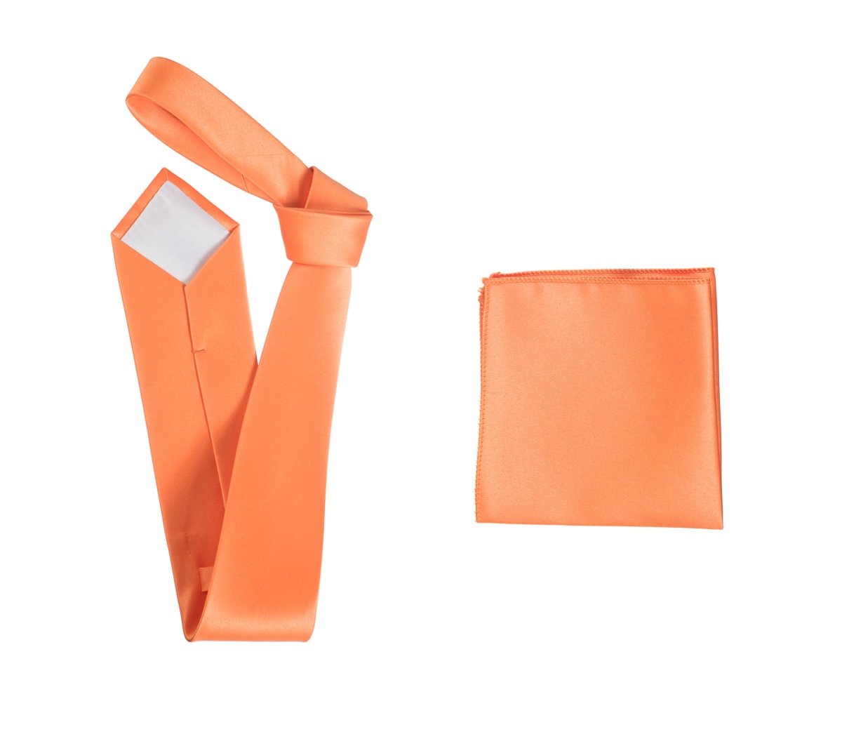 Self - Tie Windsor Necktie & Pocket Square Set | Over 30 Colors - Tuxgear