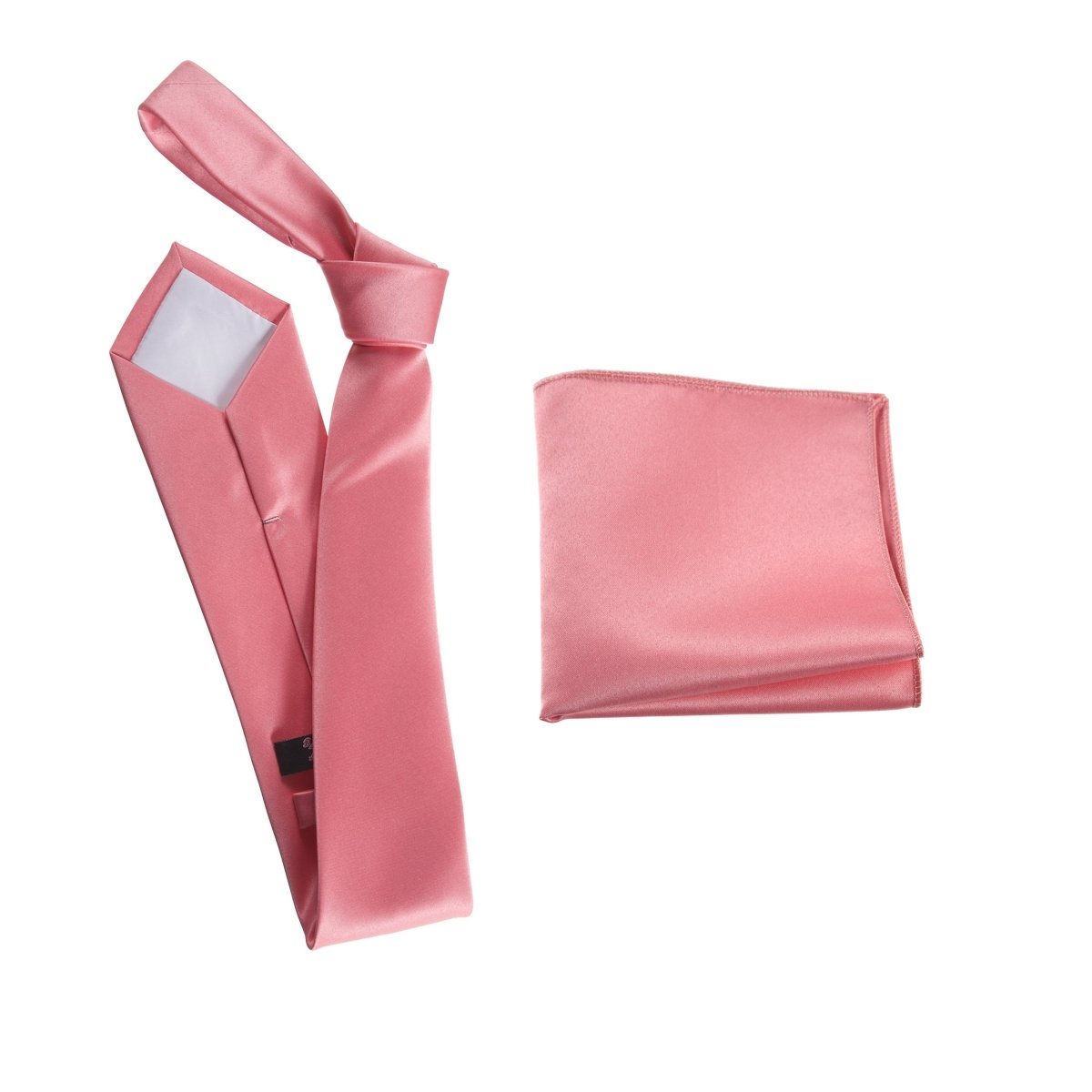 Self - Tie Windsor Necktie & Pocket Square Set | Over 30 Colors - Tuxgear