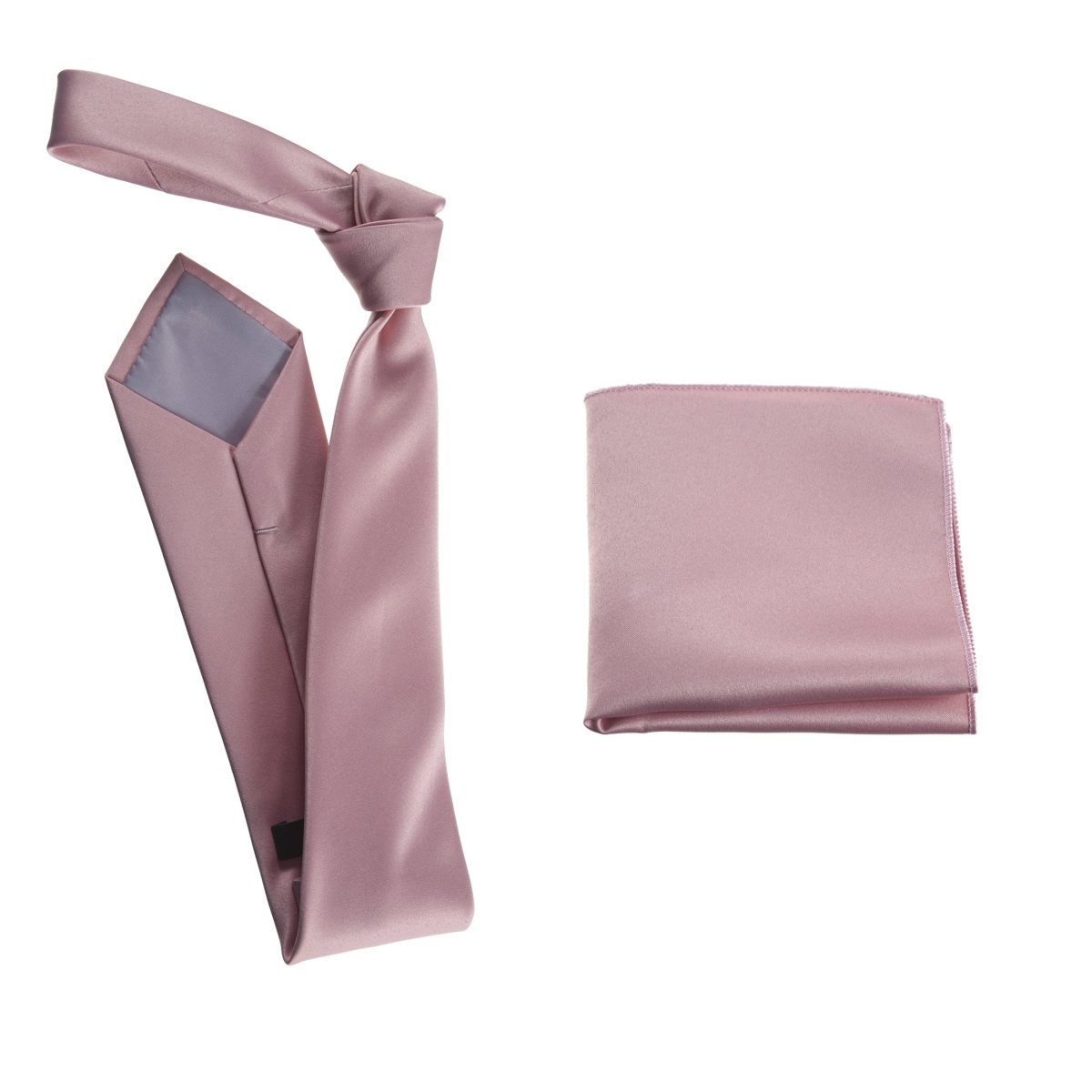 Self - Tie Windsor Necktie & Pocket Square Set | Over 30 Colors - Tuxgear