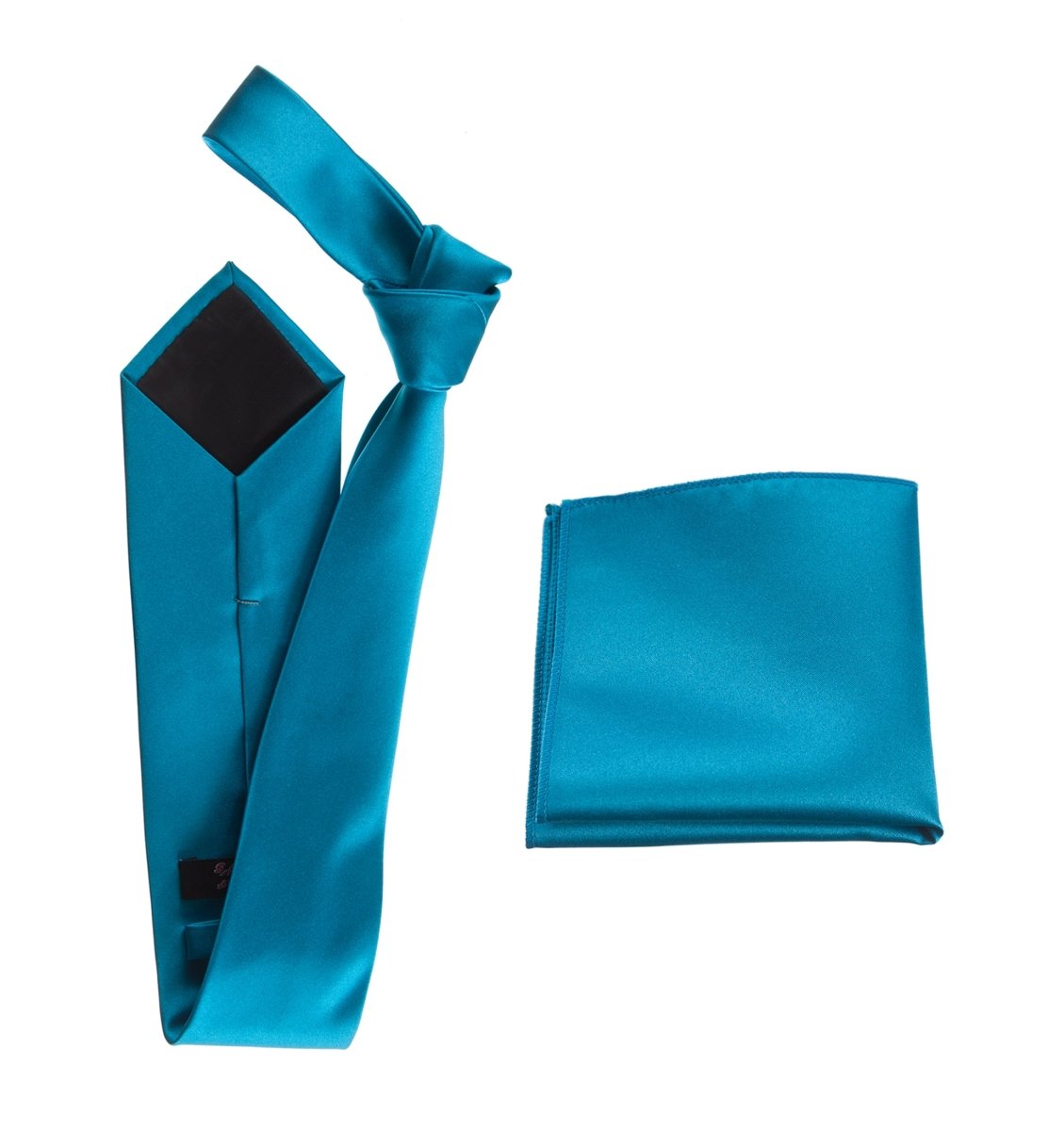 Self - Tie Windsor Necktie & Pocket Square Set | Over 30 Colors - Tuxgear