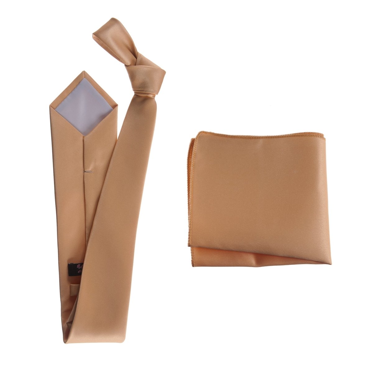 Self - Tie Windsor Necktie & Pocket Square Set | Over 30 Colors - Tuxgear