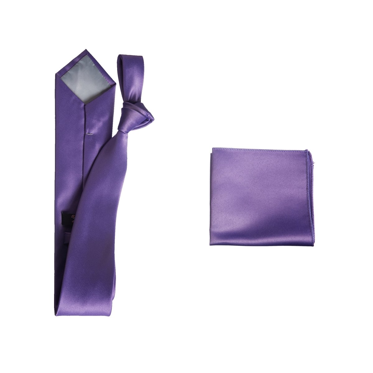 Self - Tie Windsor Necktie & Pocket Square Set | Over 30 Colors - Tuxgear