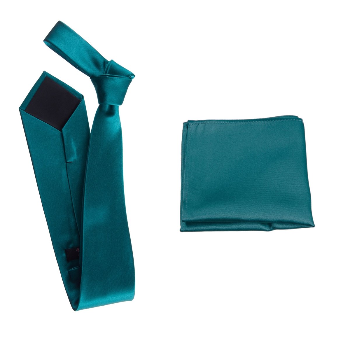 Self - Tie Windsor Necktie & Pocket Square Set | Over 30 Colors - Tuxgear