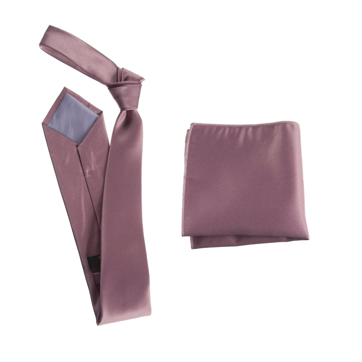 Self - Tie Windsor Necktie & Pocket Square Set | Over 30 Colors - Tuxgear