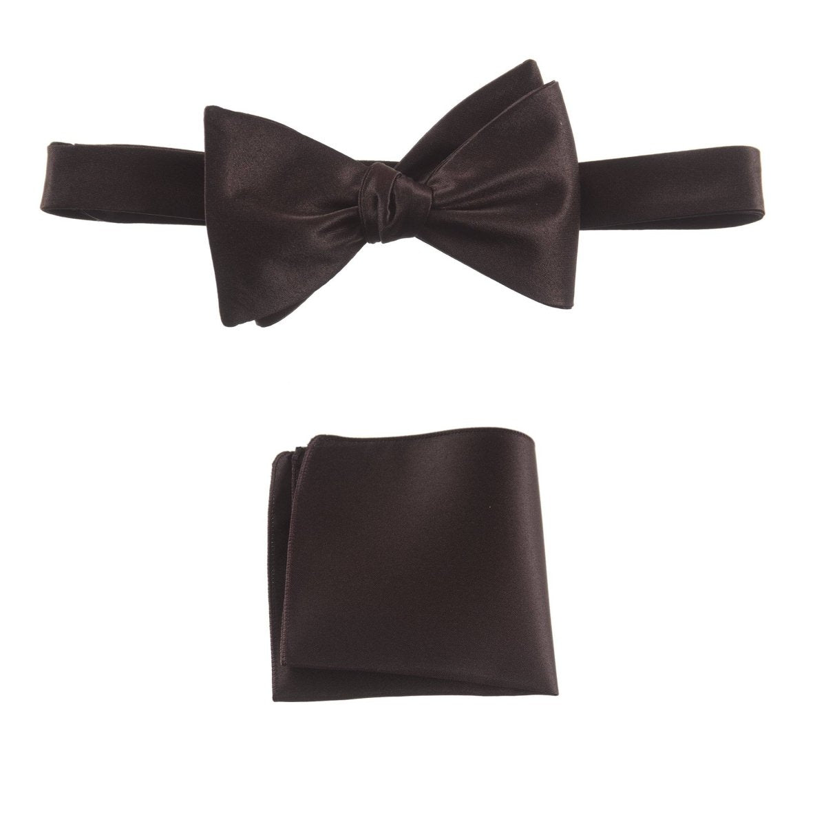 Selftie Bow Tie and Pocket Square Handkerchief Set - Tuxgear