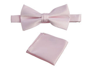 Selftie Bow Tie and Pocket Square Handkerchief Set - Tuxgear