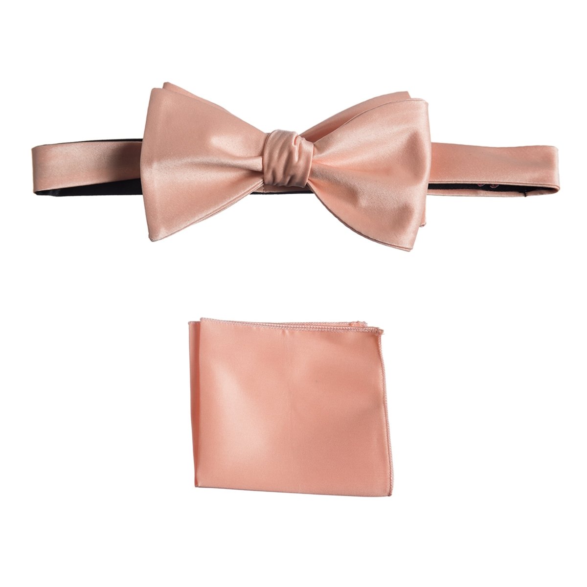 Selftie Bow Tie and Pocket Square Handkerchief Set - Tuxgear