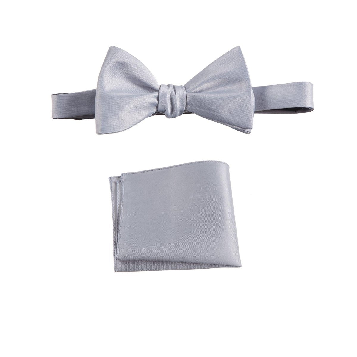 Selftie Bow Tie and Pocket Square Handkerchief Set - Tuxgear