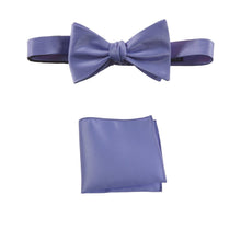 Load image into Gallery viewer, Selftie Bow Tie and Pocket Square Handkerchief Set - Tuxgear