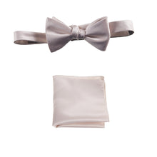 Load image into Gallery viewer, Selftie Bow Tie and Pocket Square Handkerchief Set - Tuxgear