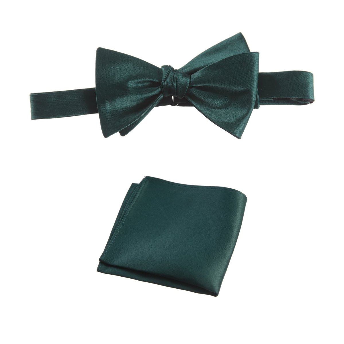 Selftie Bow Tie and Pocket Square Handkerchief Set - Tuxgear