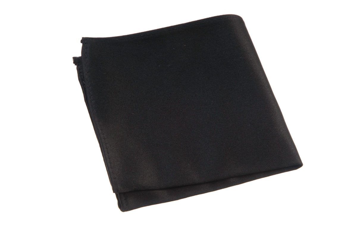 Zipper Neck Tie and Pocket Square Set - Tuxgear